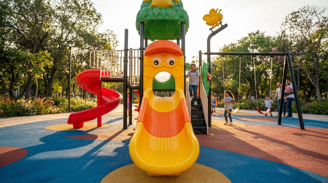Play 151 instalado en parque